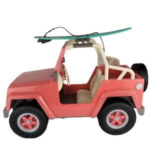 Our Generation Off Roader 4x4 Vehicle Bluetooth Surfboard Fits American Girl